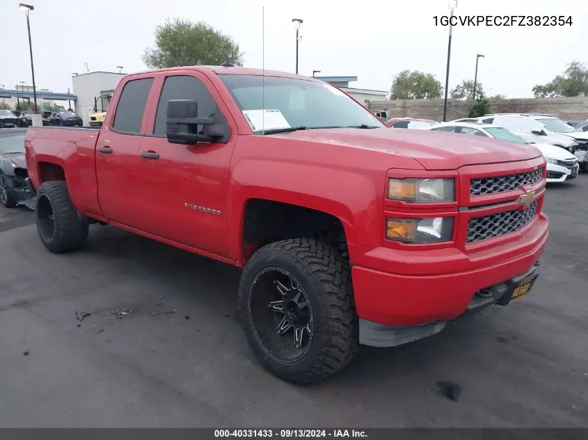 2015 Chevrolet Silverado 1500 Wt VIN: 1GCVKPEC2FZ382354 Lot: 40331433