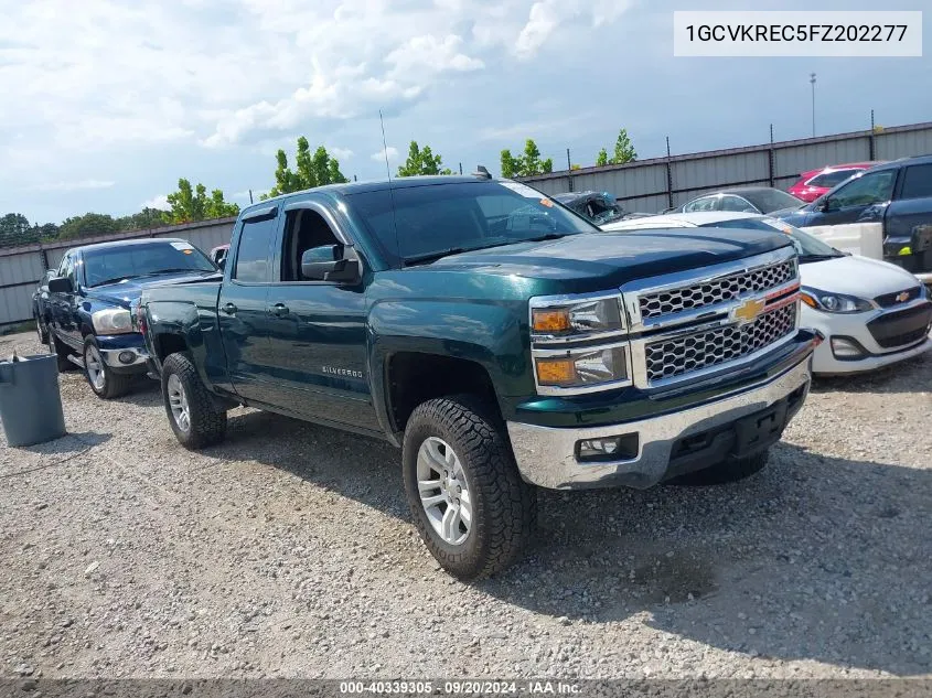 1GCVKREC5FZ202277 2015 Chevrolet Silverado 1500 1Lt