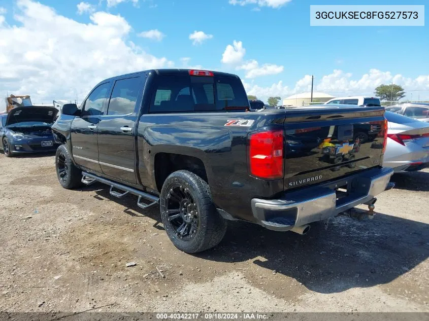 2015 Chevrolet Silverado 1500 2Lz VIN: 3GCUKSEC8FG527573 Lot: 40342217