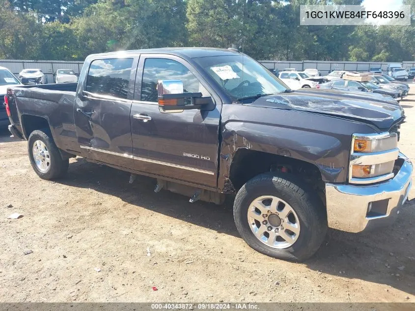 2015 Chevrolet Silverado 2500Hd Ltz VIN: 1GC1KWE84FF648396 Lot: 40343872