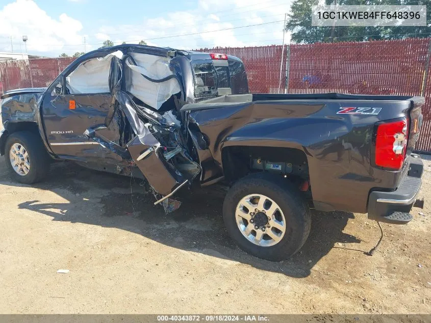 2015 Chevrolet Silverado 2500Hd Ltz VIN: 1GC1KWE84FF648396 Lot: 40343872