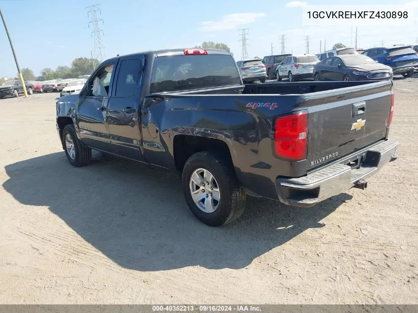 2015 Chevrolet Silverado 1500 1Lt VIN: 1GCVKREHXFZ430898 Lot: 40352213