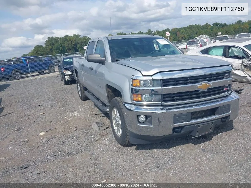 1GC1KVE89FF112750 2015 Chevrolet Silverado 2500Hd Lt