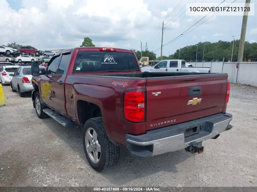 2015 Chevrolet Silverado 2500Hd Lt VIN: 1GC2KVEG1FZ121128 Lot: 40357408