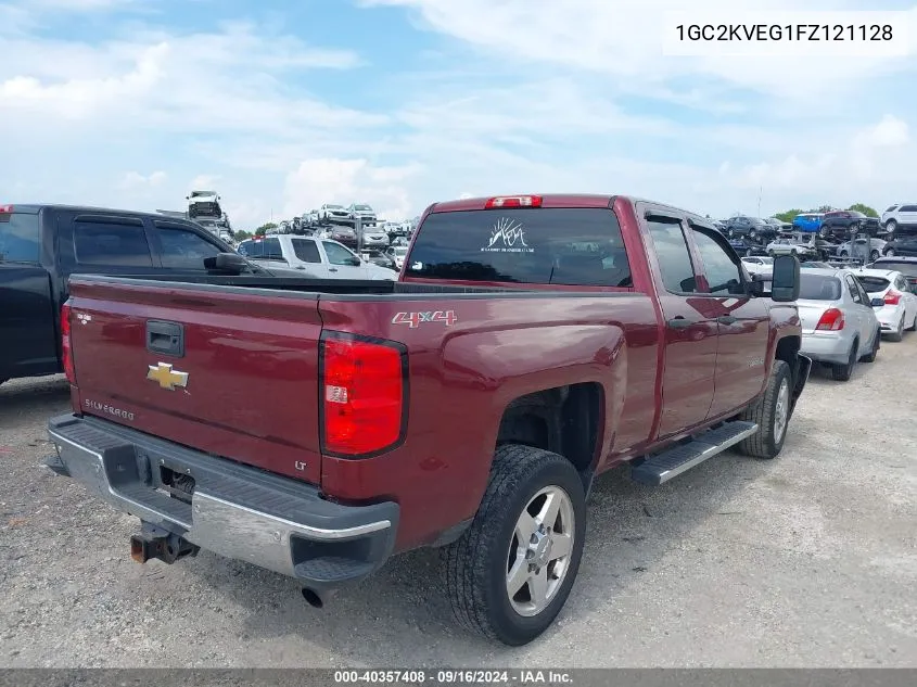 2015 Chevrolet Silverado 2500Hd Lt VIN: 1GC2KVEG1FZ121128 Lot: 40357408