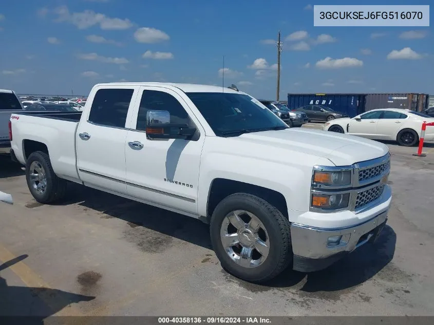 2015 Chevrolet Silverado 1500 1Lz VIN: 3GCUKSEJ6FG516070 Lot: 40358136