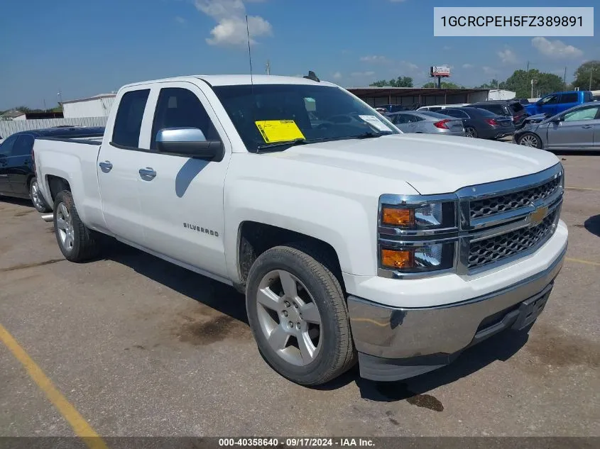 2015 Chevrolet Silverado 1500 Ls VIN: 1GCRCPEH5FZ389891 Lot: 40358640