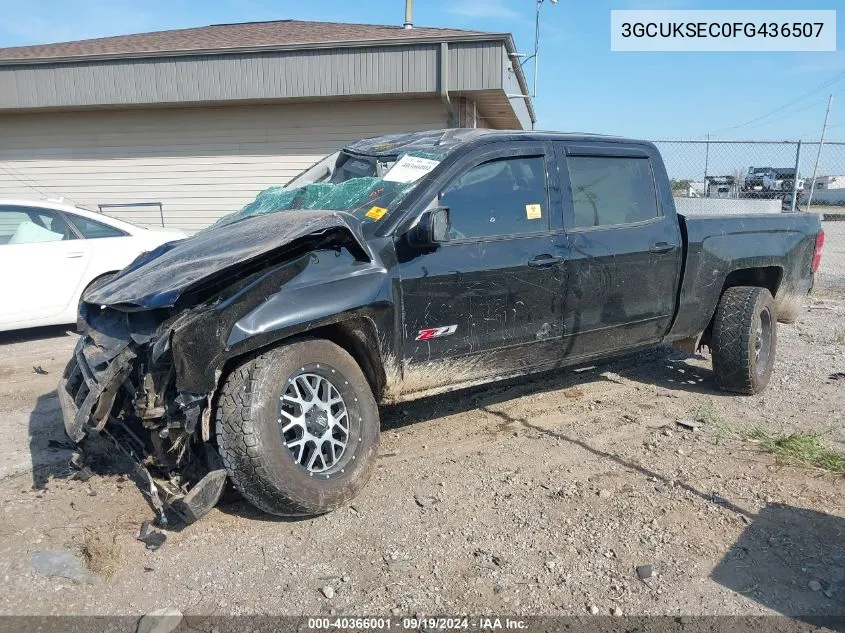 2015 Chevrolet Silverado 1500 2Lz VIN: 3GCUKSEC0FG436507 Lot: 40366001