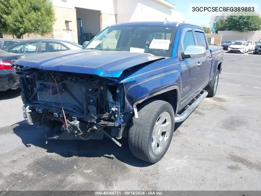 2015 Chevrolet Silverado 1500 1Lz VIN: 3GCPCSEC8FG389883 Lot: 40366721