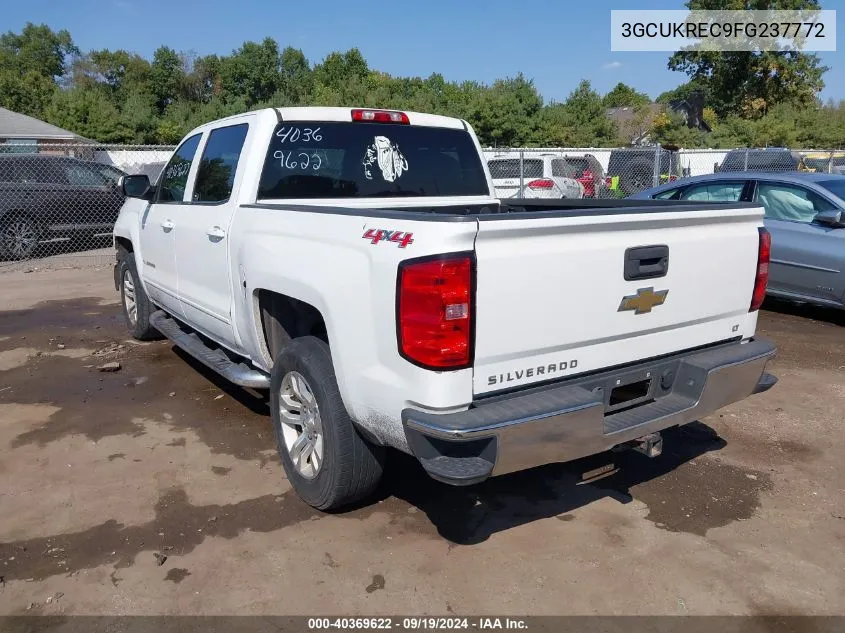 2015 Chevrolet Silverado 1500 1Lt VIN: 3GCUKREC9FG237772 Lot: 40369622