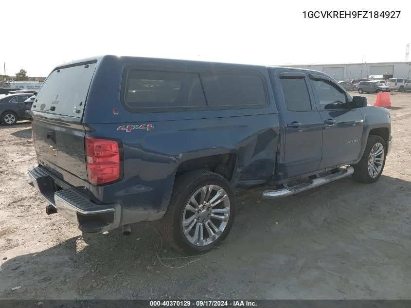 1GCVKREH9FZ184927 2015 Chevrolet Silverado 1500 1Lt