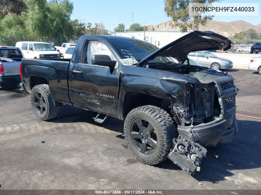 2015 Chevrolet Silverado 1500 Wt VIN: 1GCNCPEH9FZ440033 Lot: 40373686