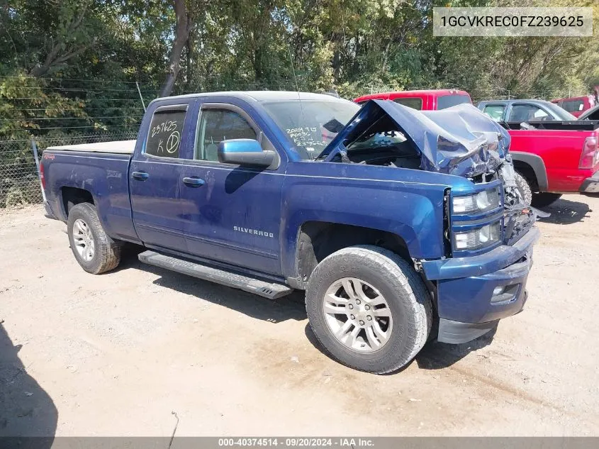 2015 Chevrolet Silverado 1500 1Lt VIN: 1GCVKREC0FZ239625 Lot: 40374514