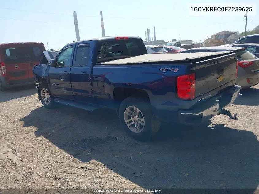 1GCVKREC0FZ239625 2015 Chevrolet Silverado 1500 1Lt