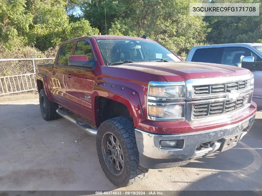 3GCUKREC9FG171708 2015 Chevrolet Silverado 1500 2Lt