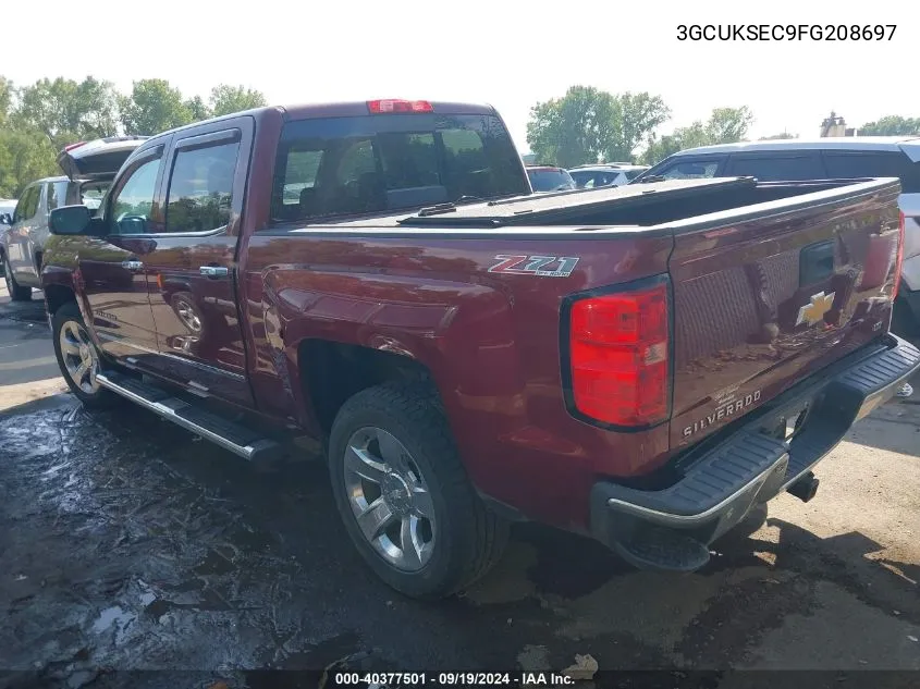 3GCUKSEC9FG208697 2015 Chevrolet Silverado 1500 2Lz