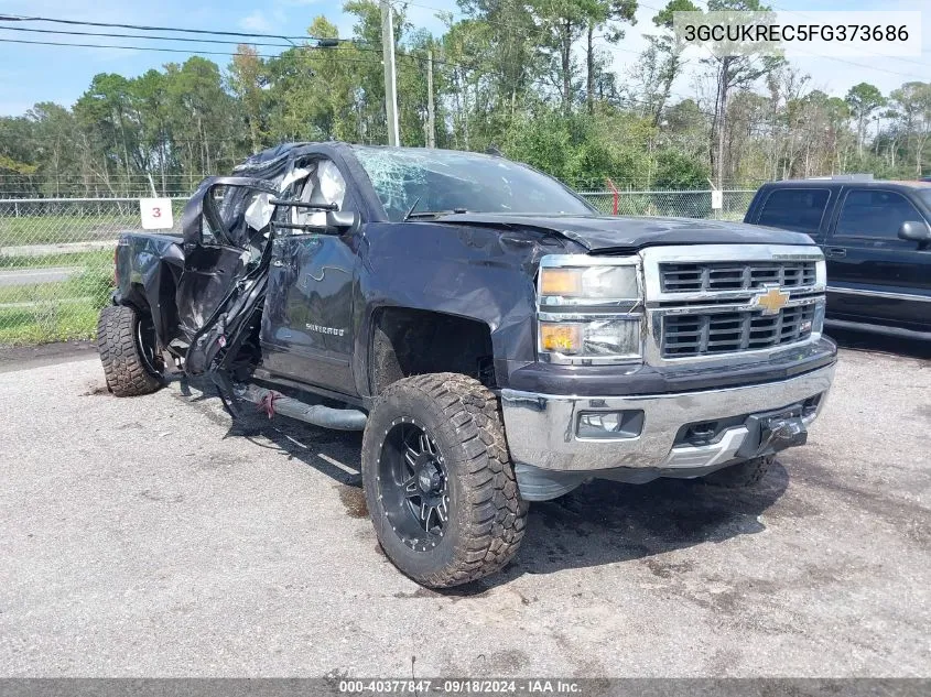 2015 Chevrolet Silverado 1500 2Lt VIN: 3GCUKREC5FG373686 Lot: 40377847