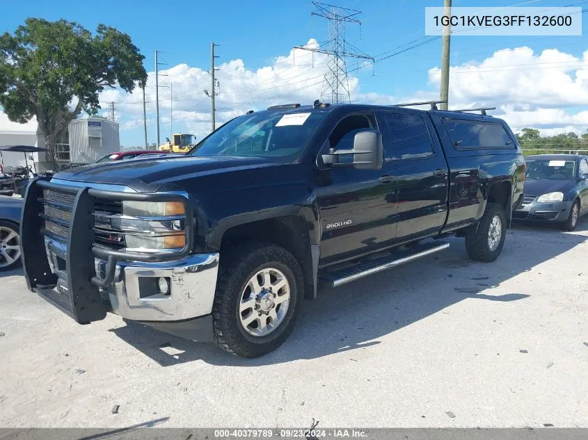 2015 Chevrolet Silverado 2500Hd Lt VIN: 1GC1KVEG3FF132600 Lot: 40379789