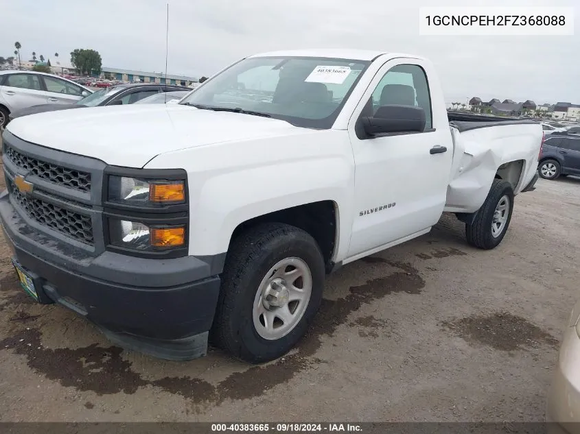 2015 Chevrolet Silverado 1500 Wt VIN: 1GCNCPEH2FZ368088 Lot: 40383665