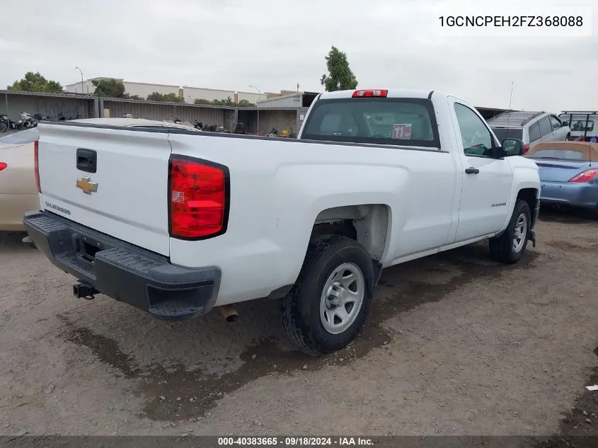 2015 Chevrolet Silverado 1500 Wt VIN: 1GCNCPEH2FZ368088 Lot: 40383665