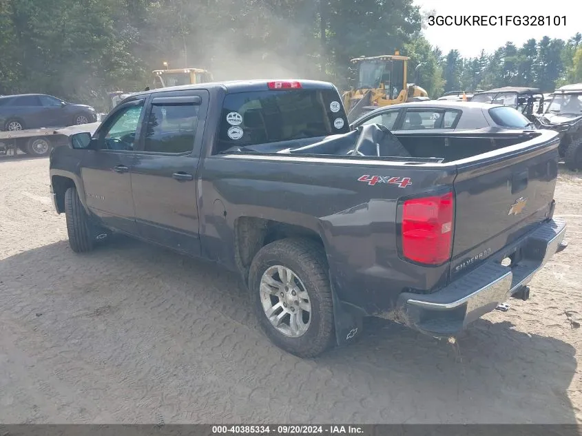 3GCUKREC1FG328101 2015 Chevrolet Silverado 1500 1Lt