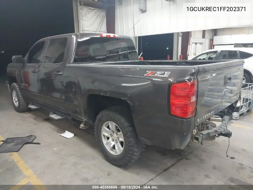 1GCUKREC1FF202371 2015 Chevrolet Silverado 1500 2Lt