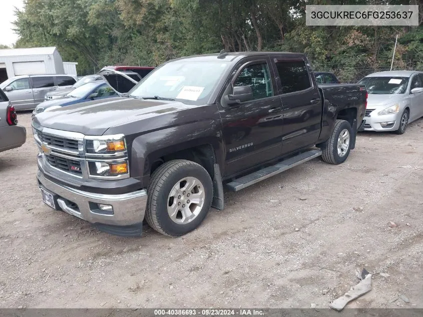 3GCUKREC6FG253637 2015 Chevrolet Silverado 1500 2Lt