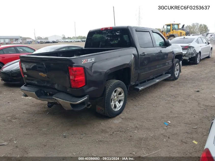 2015 Chevrolet Silverado 1500 2Lt VIN: 3GCUKREC6FG253637 Lot: 40386693