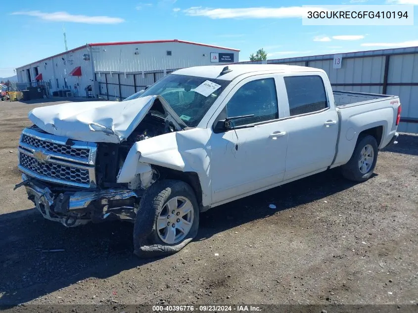 2015 Chevrolet Silverado 1500 1Lt/2Lt VIN: 3GCUKREC6FG410194 Lot: 40396776