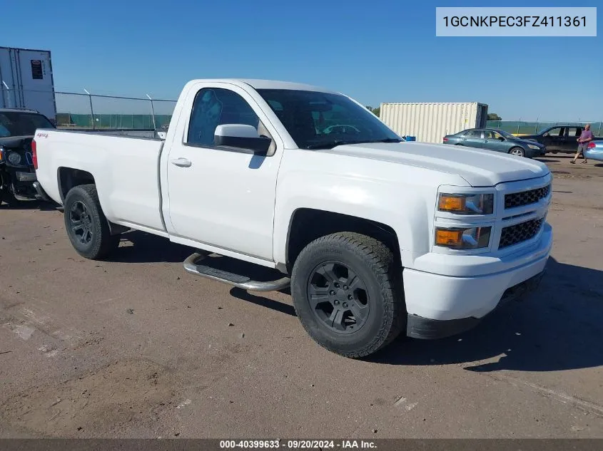 2015 Chevrolet Silverado 1500 Wt VIN: 1GCNKPEC3FZ411361 Lot: 40399633