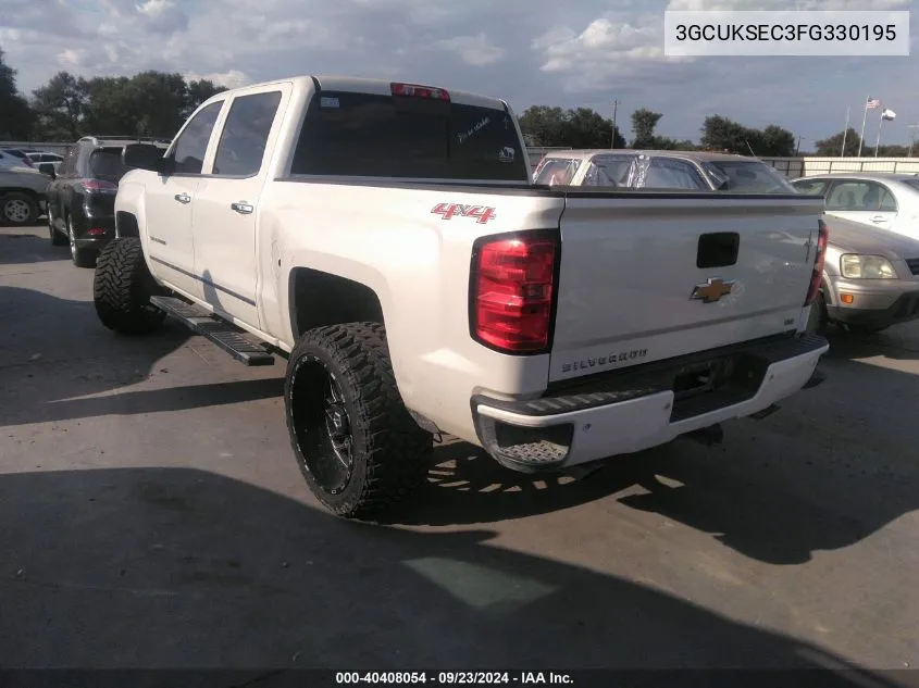 3GCUKSEC3FG330195 2015 Chevrolet Silverado 1500 1Lz