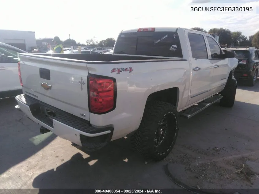 3GCUKSEC3FG330195 2015 Chevrolet Silverado 1500 1Lz