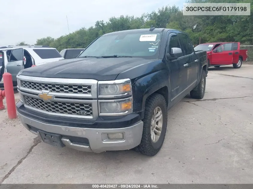 2015 Chevrolet Silverado 1500 1Lz VIN: 3GCPCSEC6FG179198 Lot: 40420427