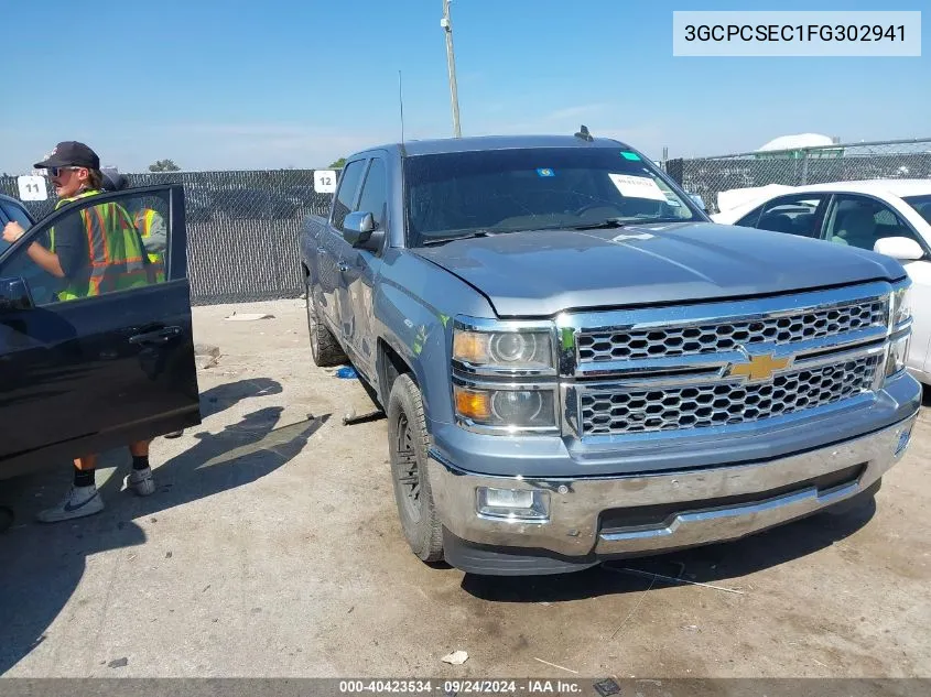 3GCPCSEC1FG302941 2015 Chevrolet Silverado C1500 Ltz