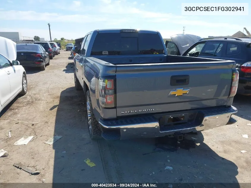 3GCPCSEC1FG302941 2015 Chevrolet Silverado C1500 Ltz