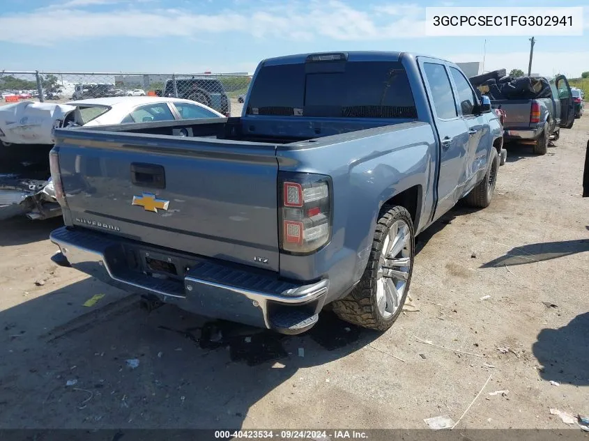 3GCPCSEC1FG302941 2015 Chevrolet Silverado C1500 Ltz