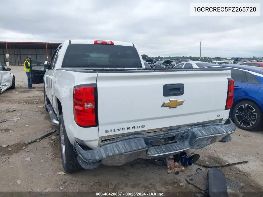 1GCRCREC5FZ265720 2015 Chevrolet Silverado 1500 1Lt