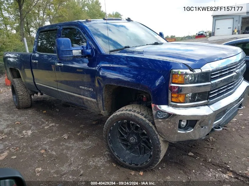 1GC1KWE82FF157177 2015 Chevrolet Silverado 2500Hd Ltz