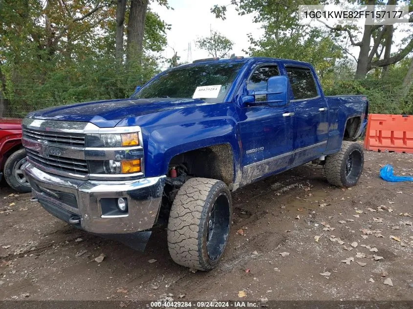 2015 Chevrolet Silverado 2500Hd Ltz VIN: 1GC1KWE82FF157177 Lot: 40429284