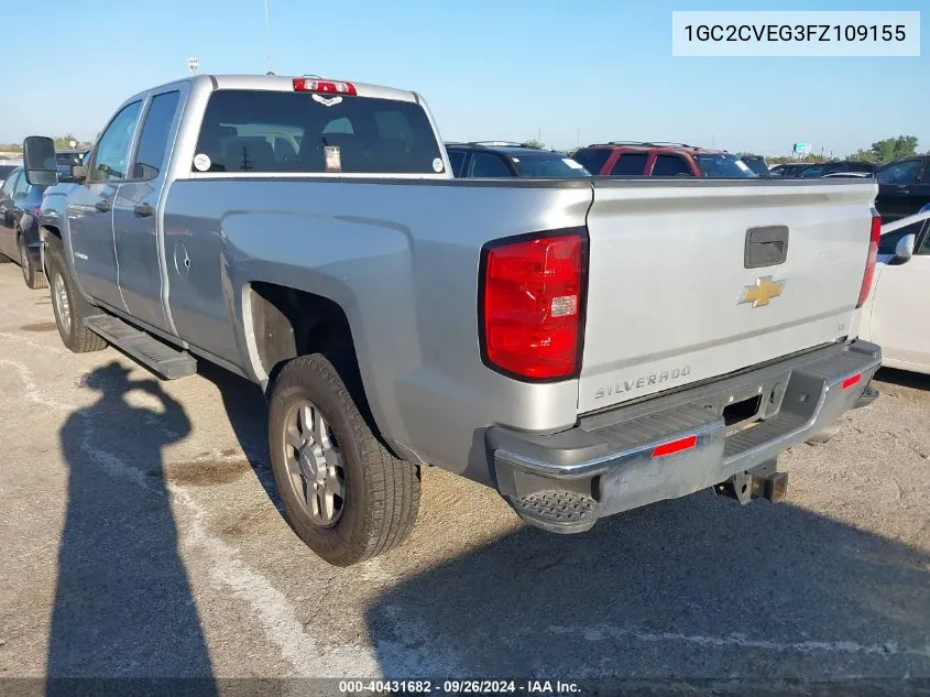 2015 Chevrolet Silverado 2500Hd Lt VIN: 1GC2CVEG3FZ109155 Lot: 40431682