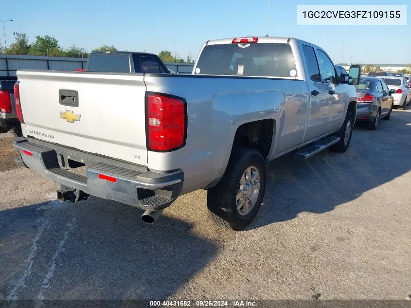 2015 Chevrolet Silverado 2500Hd Lt VIN: 1GC2CVEG3FZ109155 Lot: 40431682