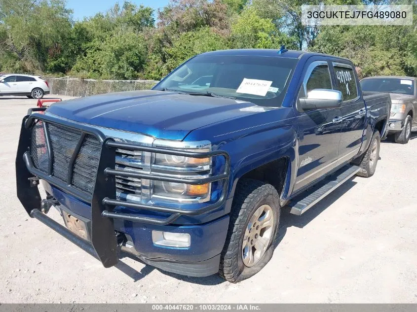 2015 Chevrolet Silverado 1500 High Country VIN: 3GCUKTEJ7FG489080 Lot: 40447620