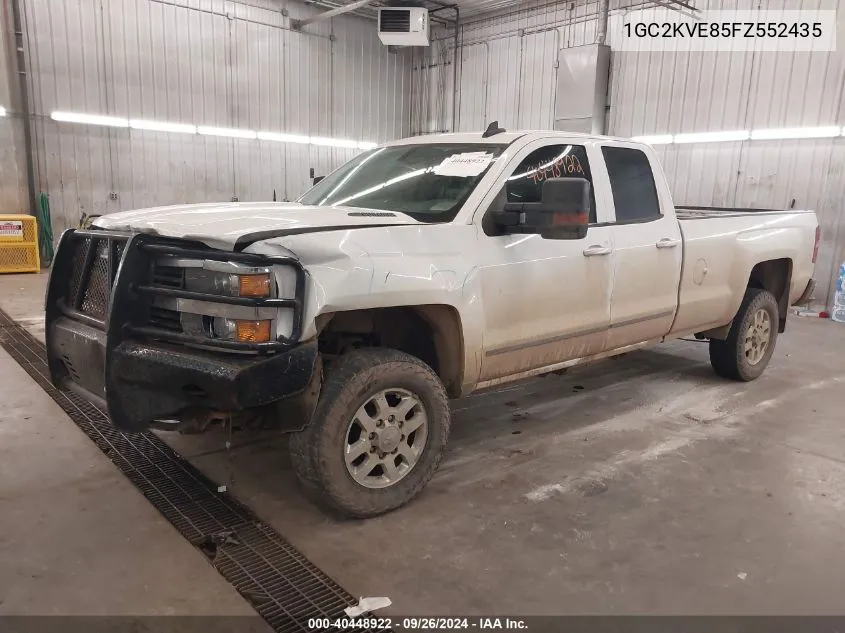 2015 Chevrolet Silverado 2500Hd Lt VIN: 1GC2KVE85FZ552435 Lot: 40448922