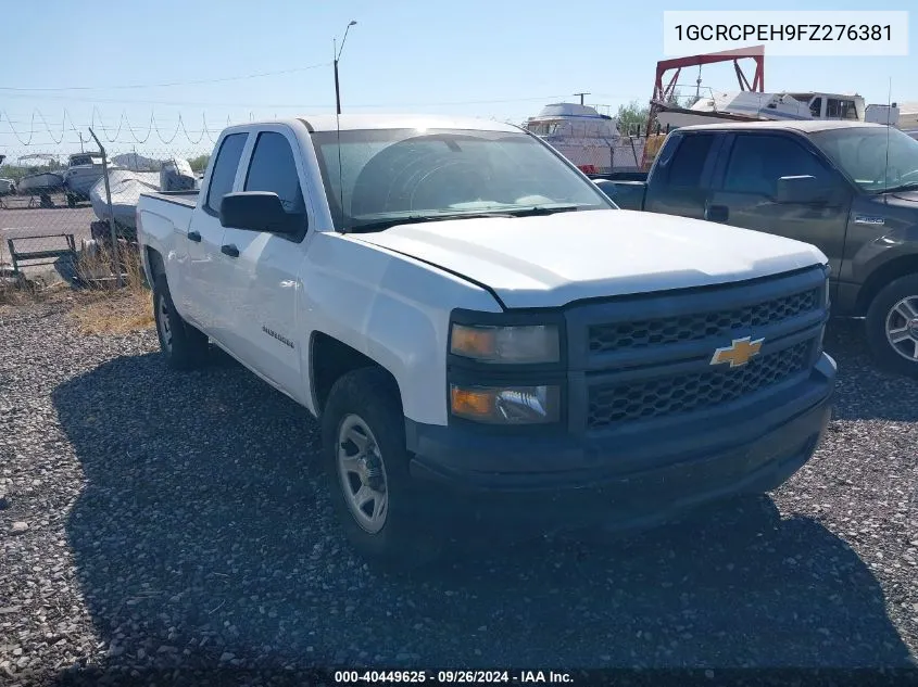 2015 Chevrolet Silverado VIN: 1GCRCPEH9FZ276381 Lot: 40449625