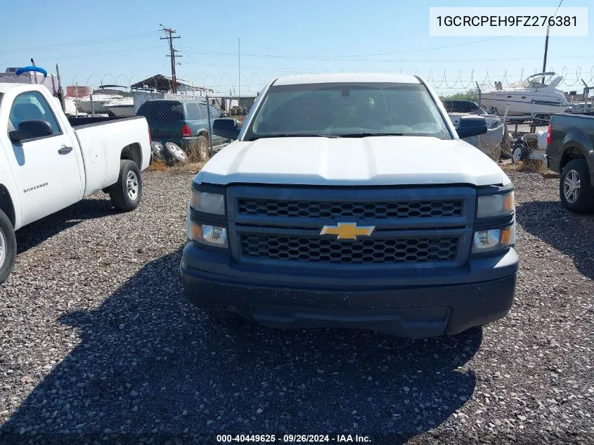 2015 Chevrolet Silverado VIN: 1GCRCPEH9FZ276381 Lot: 40449625