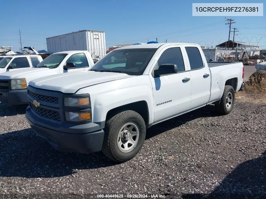 2015 Chevrolet Silverado VIN: 1GCRCPEH9FZ276381 Lot: 40449625