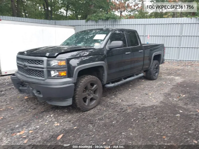 2015 Chevrolet Silverado 1500 Wt VIN: 1GCVKPEC5FZ361756 Lot: 40449666