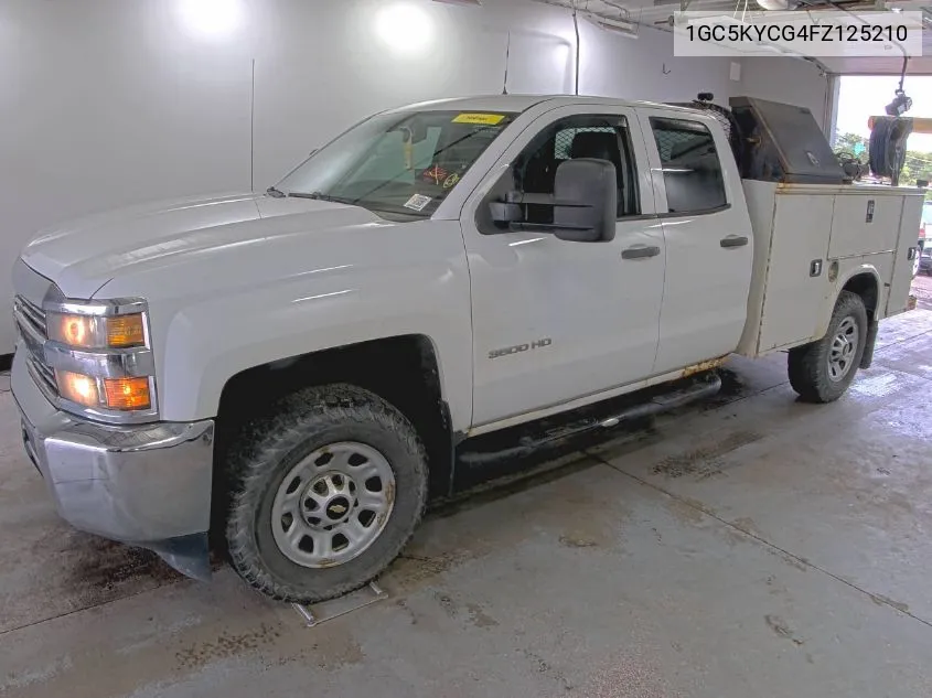 2015 Chevrolet Silverado 3500Hd Wt VIN: 1GC5KYCG4FZ125210 Lot: 40454247