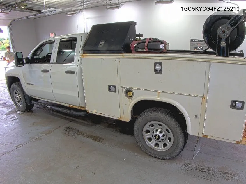 1GC5KYCG4FZ125210 2015 Chevrolet Silverado 3500Hd Wt