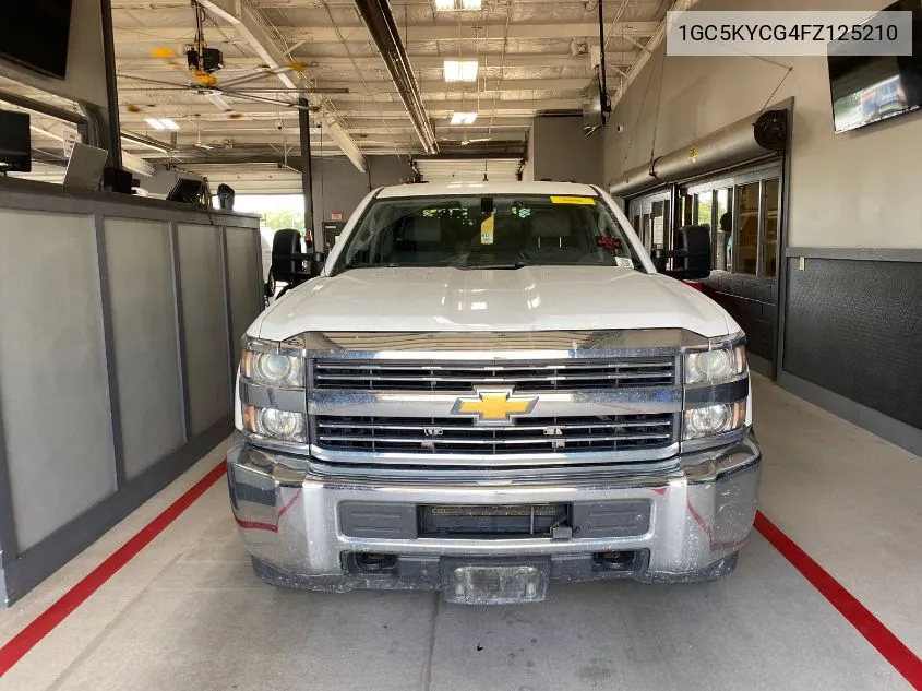 1GC5KYCG4FZ125210 2015 Chevrolet Silverado 3500Hd Wt